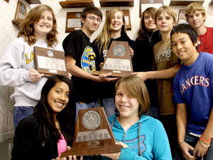 Band students receive superior rating